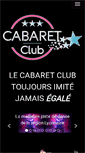 Mobile Screenshot of cabaret-club.fr